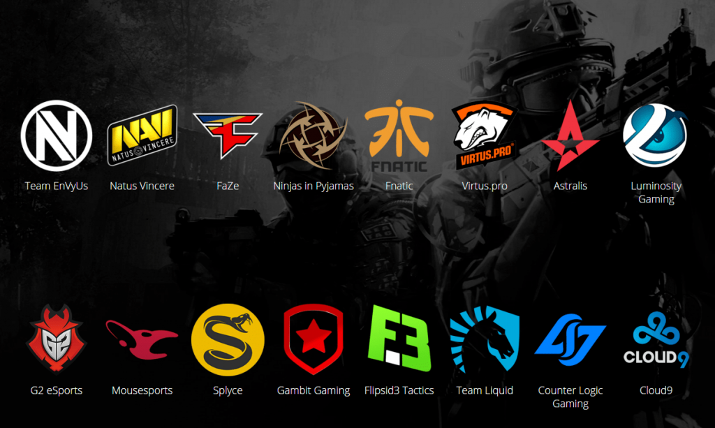 Top cs go teams